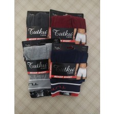 Tutku 4'lü Elastan Spor Boxer
