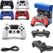 Blue İnter Qasul  Ps4 Kablosuz Oyun Kolu Ps4 Wıreless Controller Ps4 Joystick