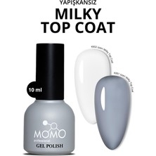 Kalıcı Oje İçin Milky Top Coat, 10 ml