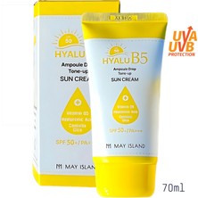 May Island Mayisland Hyalu B5 Ampul Damla Tonlandırıcı Güneş Kremi Spf 50+ / Pa+++ 70ml