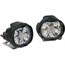 Nyf Motosiklet LED Lamba 6 LED 9-85V 6W 100X65X60 mm L5