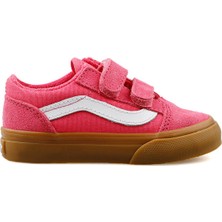 Vans Old Skool V Bebek Günlük Ayakkabı VN000CPZPNK1 Pembe