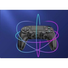 Blue İnter Qasul Ps4 Kol Wireless Kablosuz Ps4 Oyun Kolu Ps4 Siyah Joystick  Pc Uyumlu Oyun Kolu