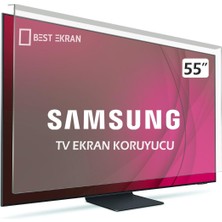 Best Ekran  Samsung 55Q70D Tv Ekran Koruyucu - Samsung 55" Inç QE55Q70DATXTK QLED Kırılmaz Koruyucu