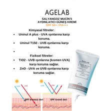 Agelab Salyangoz Müsinli Aydınlatıcı Güneş Kremi Spf 50+ / Pa+++ 70ML