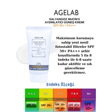 Agelab Salyangoz Müsinli Aydınlatıcı Güneş Kremi Spf 50+ / Pa+++ 70ML