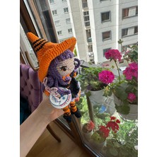 Paris Organik Sevimli Amigurumi Cadı (20 Cm)