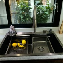 Boheme Smart Sink Bataryalı Teknolojik Evye Seti