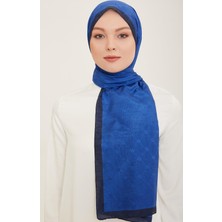 Armine Trend Monogram Şal 2 - 134  -  Lacivert