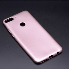 Megafox Teknoloji Htc Desire 12 Plus Uyumlu Kılıf Premier Silikon Kapak, Rose Gold