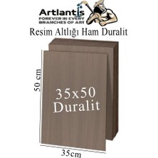 Artlantis Karakalem Eskiz Çizim Seti Durolit Seti 35X50 cm 1 Paket Resim Kağıdı Dereceli Kalem Seti Hamur Silgi Sınav Silgisi