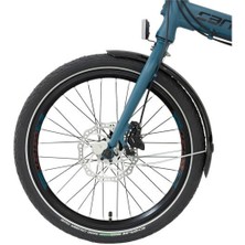 Carraro Flexi 121D Hidrolik Disk Katlanır Bisiklet 21 Vites Mat Petrol