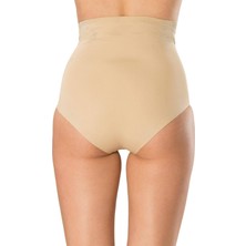 Ever Chic Lazer Kesim Ultra Yüksek Dikişsiz Seamless Yüksek Bel Görünemz Hayalet Kadın Slip Korse