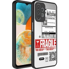 Megafox Teknoloji Samsung Galaxy A53 5g Uyumlu Kılıf Aynalı Desenli Kamera Korumalı Parlak Mirror Kapak, Fragile
