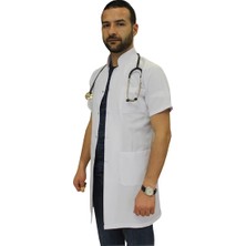İkra Forma Hakim Yaka Erkek Doktor Önlüğü , Hemşir , Öğretmen , Lab Eczacı Laboratuvar Önlüğü , Beyaz Önlük