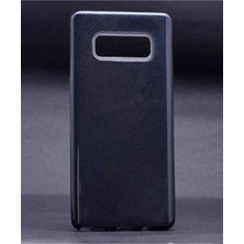 Megafox Teknoloji Samsung Galaxy Note 8 Uyumlu Kılıf Shining Silikon, Siyah