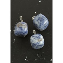 Feryal Sodalit Doğaltaş Kolye Ucu