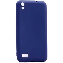 Megafox Teknoloji Vestel Venüs V3 5040 Uyumlu Kılıf Premier Silikon Kapak, Lacivert