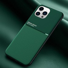 Zebana Apple iPhone 15 Pro Uyumlu Kılıf Zebana Design Silikon Kılıf Yeşil
