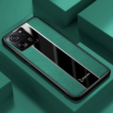 Zebana Xiaomi Mi 13T Pro Uyumlu Kılıf Zebana Premium Deri Kılıf Yeşil