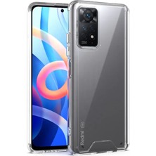 Zebana Xiaomi Redmi Note 11 4g Uyumlu Kılıf Zebana Hd Şeffaf Silikon Kılıf Şeffaf