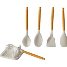 Praise6 1/6 Ölçekli Minyatür Dollhouse Spatula Mini Turner Mutfak Gereçleri Bebek Aksesuarları Oyuncak Dollhouse Aksesuarları, 2 (Yurt Dışından)