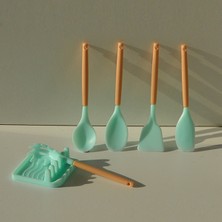 Praise6 1/6 Ölçekli Minyatür Dollhouse Spatula Mini Turner Mutfak Gereçleri Bebek Aksesuarları Oyuncak Dollhouse Aksesuarları, 2 (Yurt Dışından)