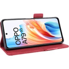 Bdt Shop Kart Tutucu Kickstand Tam ile Oppo A79 5g Koruyucu Kapak Için Kılıf (Yurt Dışından)