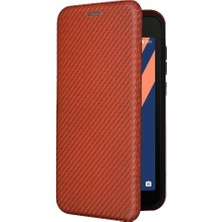 Bdt Shop Wıko Y52 Için Kart Tutucu Kickstand Deri Folio Flip Case ile Kılıf (Yurt Dışından)