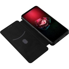 Bdt Shop Kart Tutucu Kartı ile Asus Rog Telefon 5 Deri Folio Flip Case Için Kılıf (Yurt Dışından)