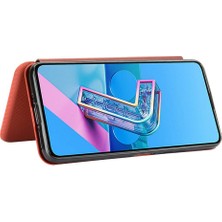 Bdt Shop Asus Zenfone 7 ZS670KS Kart Ekleme Için Kılıf Tam Koruma Deri (Yurt Dışından)