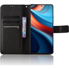 Bdt Shop Xiaomi Poco X6 Neo 5g Manyetik Cüzdan Kapak Kickstand Kart Tutucu (Yurt Dışından)