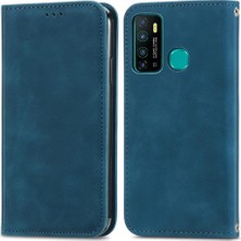 Bdt Shop Infinix Sıcak 9 Fermuar Cüzdan Kordon Deri Çanta Basit Iş Için Kılıf (Yurt Dışından)