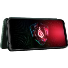 Bdt Shop Kart Tutucu Kartı ile Asus Rog Telefon 5 Deri Folio Flip Case Için Kılıf (Yurt Dışından)