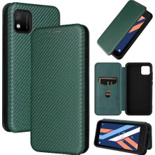 Bdt Shop Wıko Y52 Için Kart Tutucu Kickstand Deri Folio Flip Case ile Kılıf (Yurt Dışından)