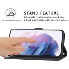 Bdt Shop Samsung Galaxy S21 Artı 5g Kickstand Pu Deri Kapak Kredi Için Filp Durumda (Yurt Dışından)