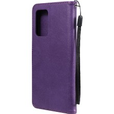 Bdt Shop Samsung Galaxy A52 Iş Cüzdan Telefon Kılıfı Için Flip Case Klasik Katı (Yurt Dışından)