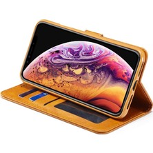 Bdt Shop Iphone Xr Buzağı Doku Yatay Kapak Kılıf Kart Yuvaları (Yurt Dışından)