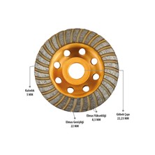 Eratool Elmas Yüzey Temizleme Turbo Sıra 180YTK ERA50369