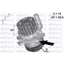 Devirdaim Crafter-T6-A3-Jetta-Caddy-Polo-Passat 1.2-1.6-2.0 Tdi Cayb/c/d-Caab/c-Ckub-Cffb-Cfwa-Caga 18051
