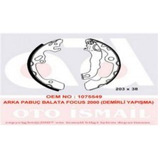 Arka Pabuç Balata Focus 1.4 1.6 1.8 Tdci 2.0 98-04 Focus Ii 1.4 1.6tdci 1.8tdci 2.0tdci 05-9.12 18051