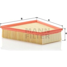 Mann Hava Filtresi Polo 07 Ibiza 09 Fabia 00 1.2-1.4 x V 18051