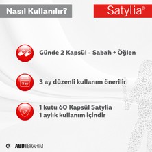 Satylia Probiyotik Çinko ve Krom İçeren Takviye Edici Gıda 60 Kapsül – Abdi İbrahim