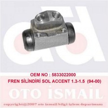 Cifam Fren Silindiri [ Hyundai Accent I Sedan 1.3/1.5i 16V ] 18051