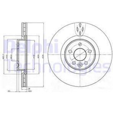 On Fren Disk Aynasi Havali Volvo S60 Ii 10 15 S80 Ii 06 V60 I 11 15 V70 Iii 07 15 XC70 Ii 09 15 18051
