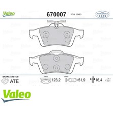 Valeo Arka Balata Focus Ii Cmax 03 Connect 02 Laguna Iii 07 Vectra C 02 C5 08 Signum 03 18051