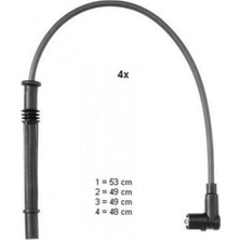 HELLUX Buji Kablosu Clio Iii-Kng-Twng 1.2 16V-DACIA Logan Mcv Ii 1.2 13 Sandero 1.2 16V 08 18051