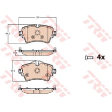 Fren Balatasi Ön Bmw 2 Active Tourer 218 I 14-, 216 D 14-, 218 D 13-, 218 D Xdrive 14-, 2 Gran Tourer 216 I 14-18, 214 D 15-18, 216  D 14- 18051