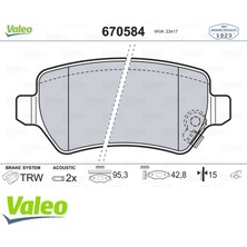 Arka Balata Astra G 98 Astra H 05 Meriva 03 Zafira 00 Combo 02 18051