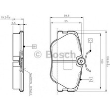 Fren Balatasi On Mercedes W201 W124 S124 C124 A124 18051